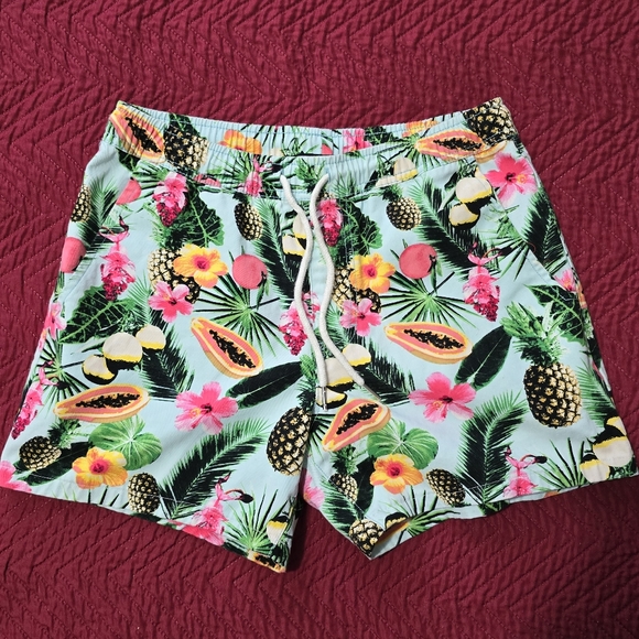 PRINTED SWIM MEN TRUNKS PRE-OWNED - Picture 4 of 4